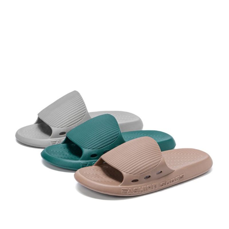 Män Mjuk Tjock Sula Halkfri Bekväma Dagliga Casual Home Tofflor