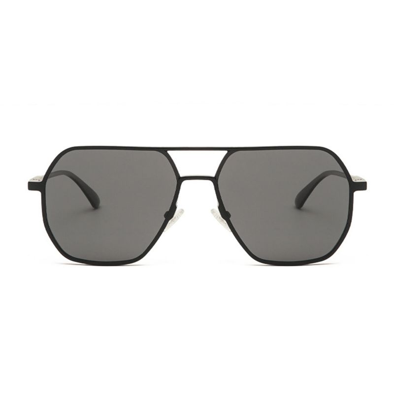 Män Retro Intelligent Photochromic Metal Polarized Solglasögon Förare Körning Fiskeglasögon