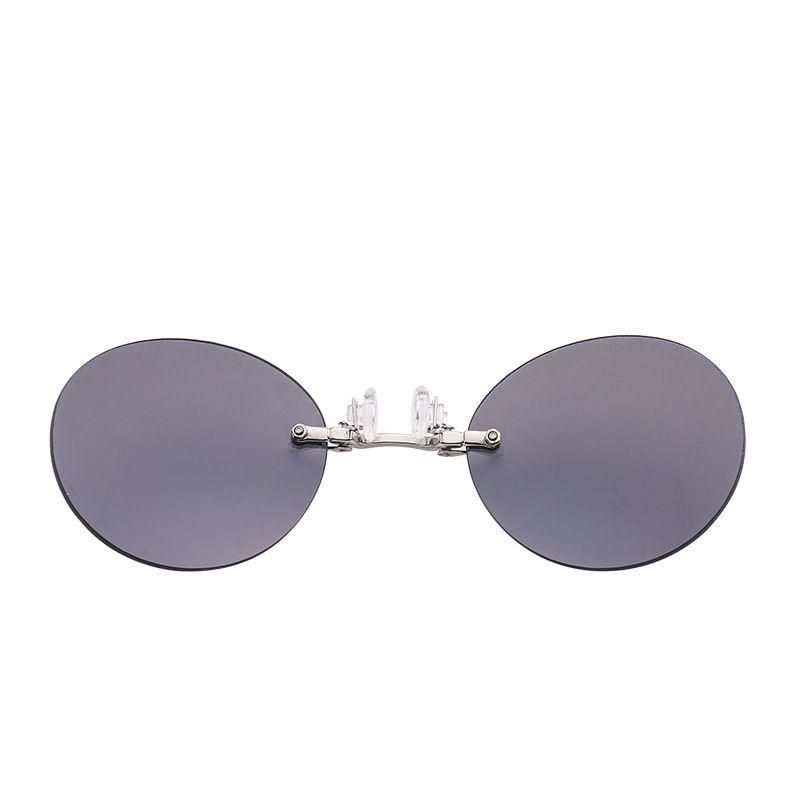 Men Outdoor Metal Clip-on Nose Solglasögon