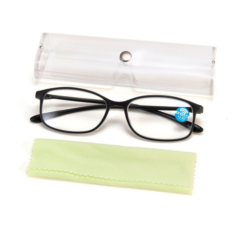 Unisex Casual Portable Anti-blått Ljus Oval Båge Form Presbyopic Glasögon