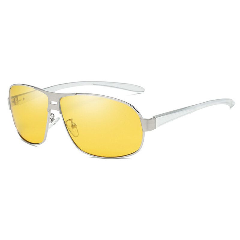 Unisex Vogue Vintage Metall Helbåge Anti-uv Solglasögon Utomhuskörning Resor Strandsolglasögon