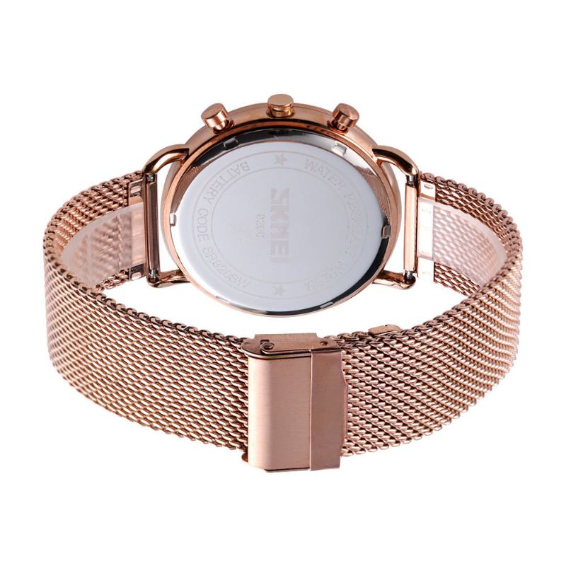 Mode Män Business Style Lysande Visningskalender Quartz Watch