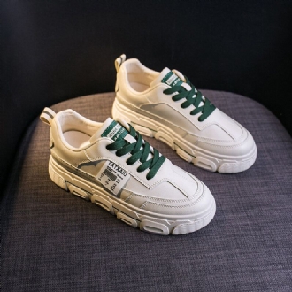 Kvinnor Casual Bekväma Sneakers Med Snörning