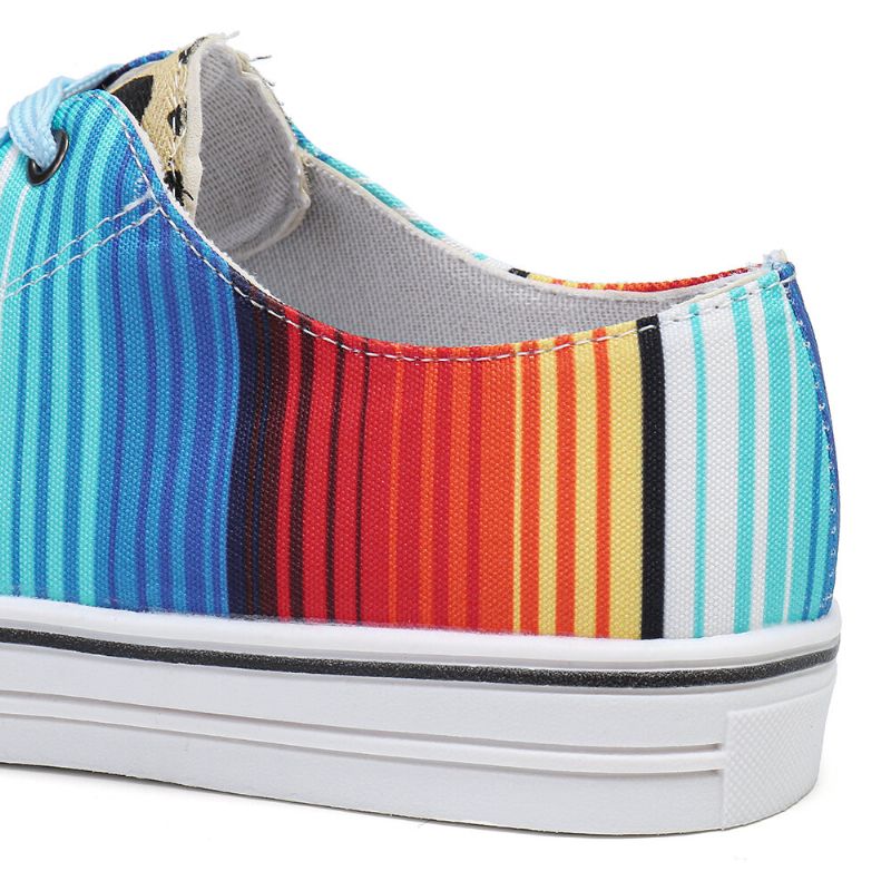 Largr Storlek Kvinnor Colorblock Leopardtryck Andas Casual Skor