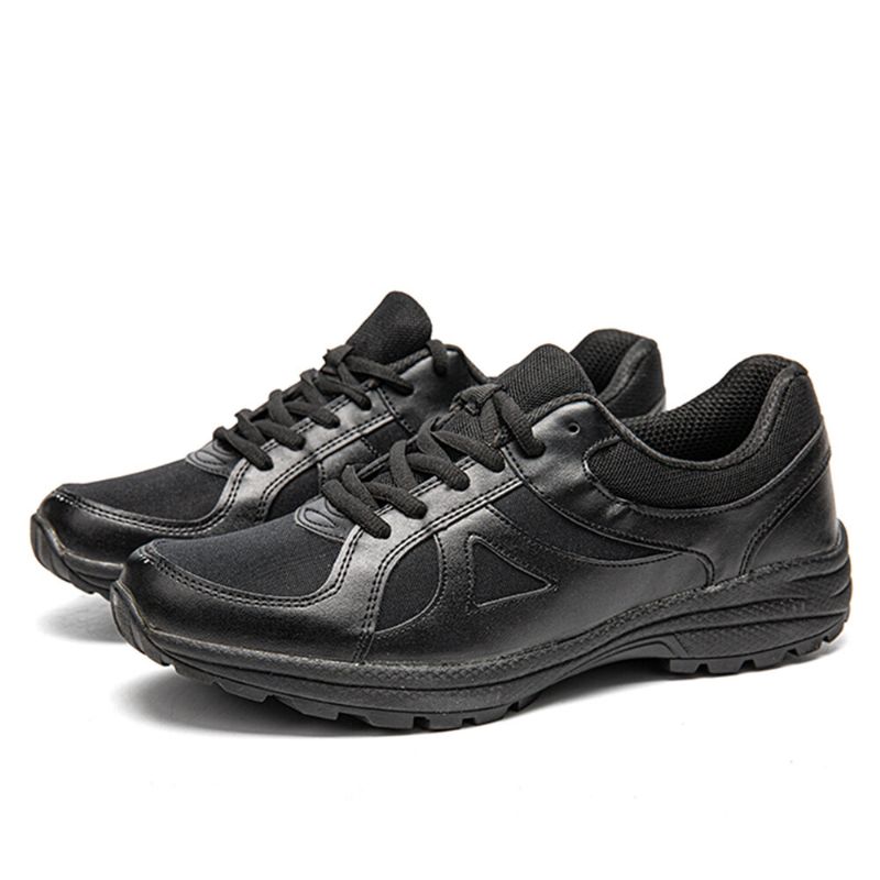 Män Utomhus Halkbeständigt Andas Mesh Snörning Sport Casual Sneakers