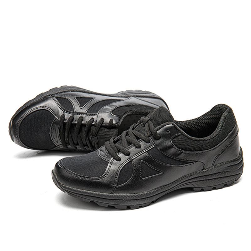 Män Utomhus Halkbeständigt Andas Mesh Snörning Sport Casual Sneakers