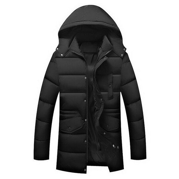 Vinter Mid Long Vadderad Jacka