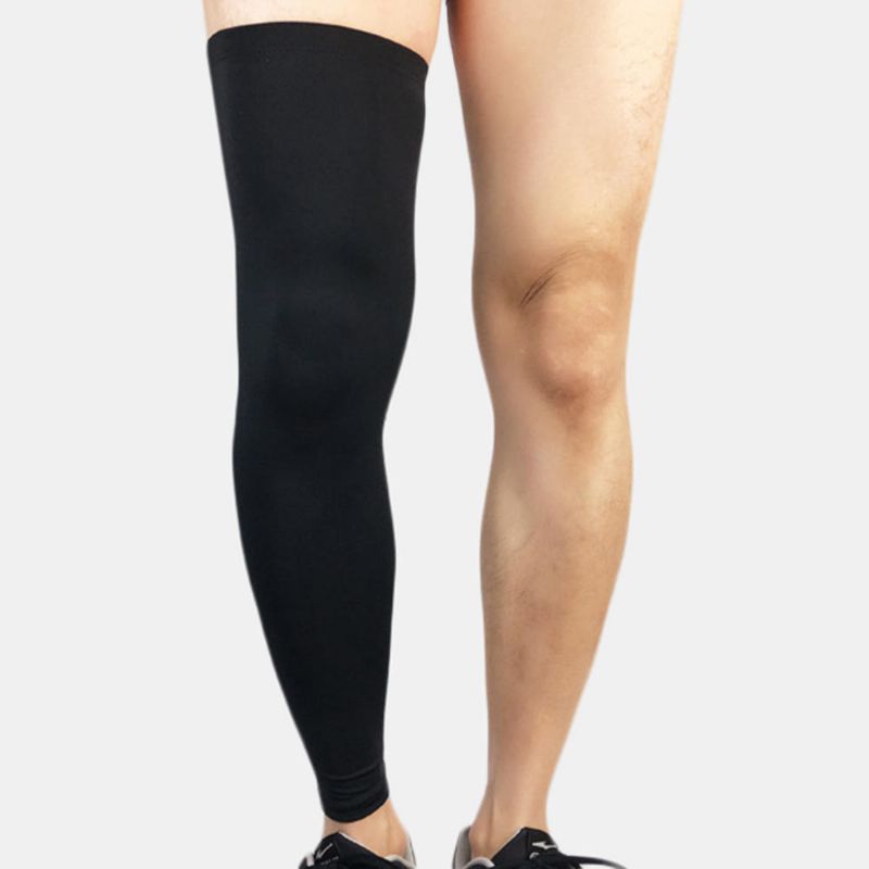 Professionell Sport Knäskydd Varma Kompressionsstrumpor Leggings Över Knäet Kompressionsstrumpor