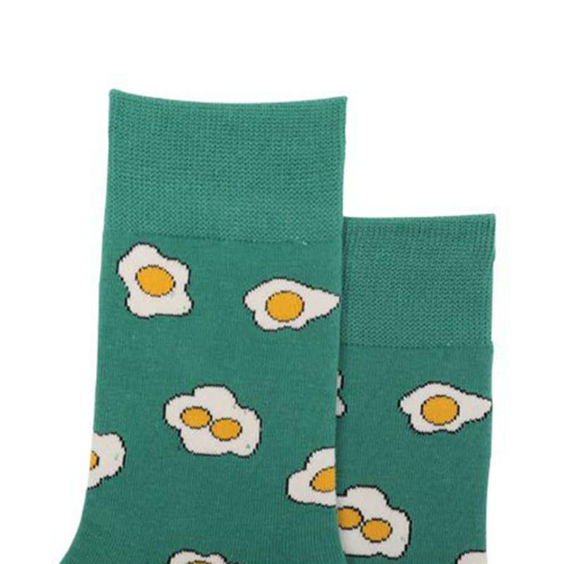 Unisex Jacquard Fashion Middle Tube Strumpor Retromönsterstrumpa