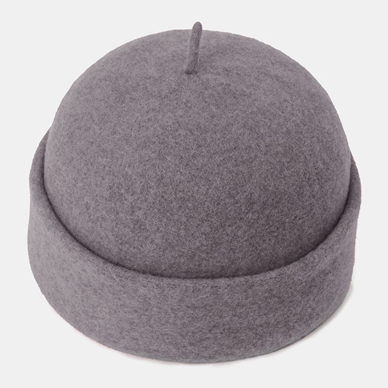 Herr Ylle Höst Vinter Varm Hyresvärd Keps Enfärgad Brätte Vindtät Solskydd Beanie Skull Hat