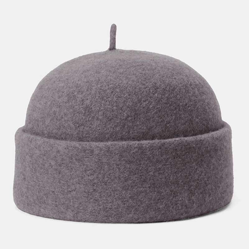 Herr Ylle Höst Vinter Varm Hyresvärd Keps Enfärgad Brätte Vindtät Solskydd Beanie Skull Hat