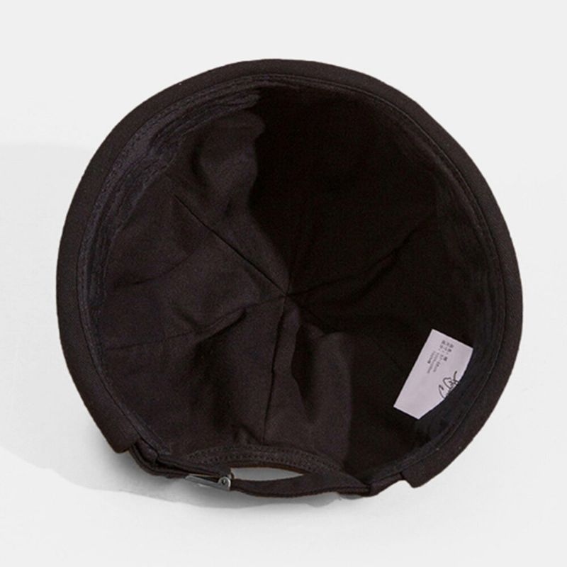 Unisex Bomullsbokstavsmönster Färgglad Patch Broderad Brättelös Mössa Hyresvärdsmössa Skallkeps