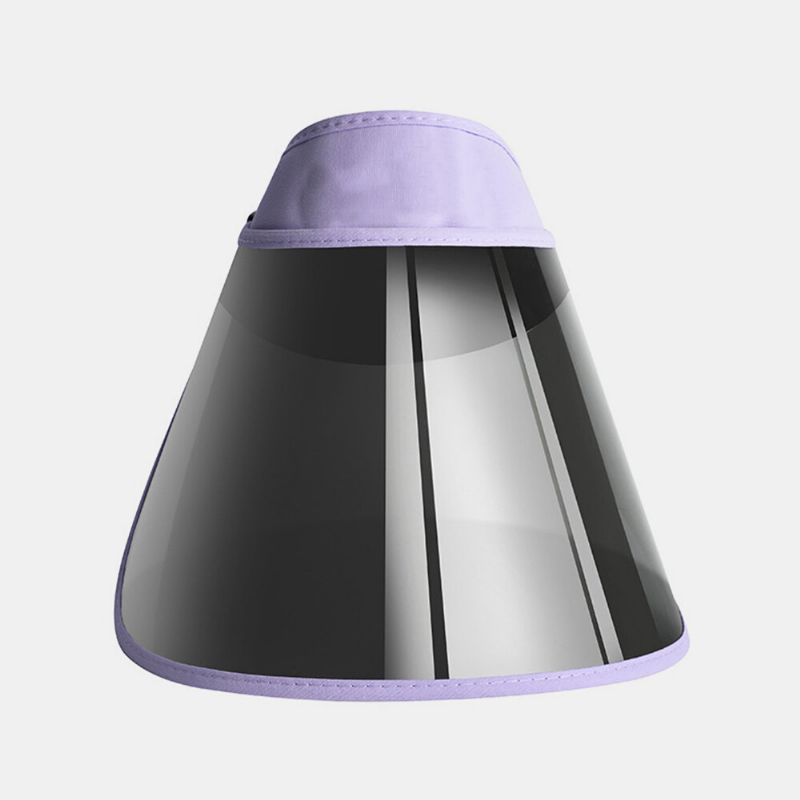 Vattentät Bärbar Hatt Dammtät Keps Anti-uv Stor Brätte Skydd Ansiktshatt Tom Top Hat