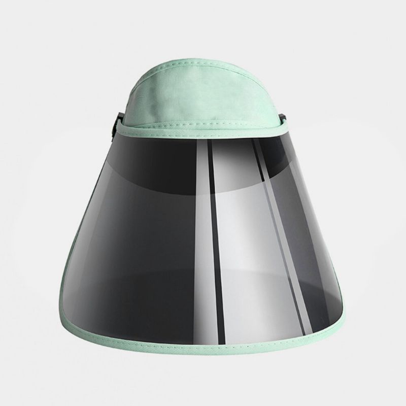 Vattentät Bärbar Hatt Dammtät Keps Anti-uv Stor Brätte Skydd Ansiktshatt Tom Top Hat