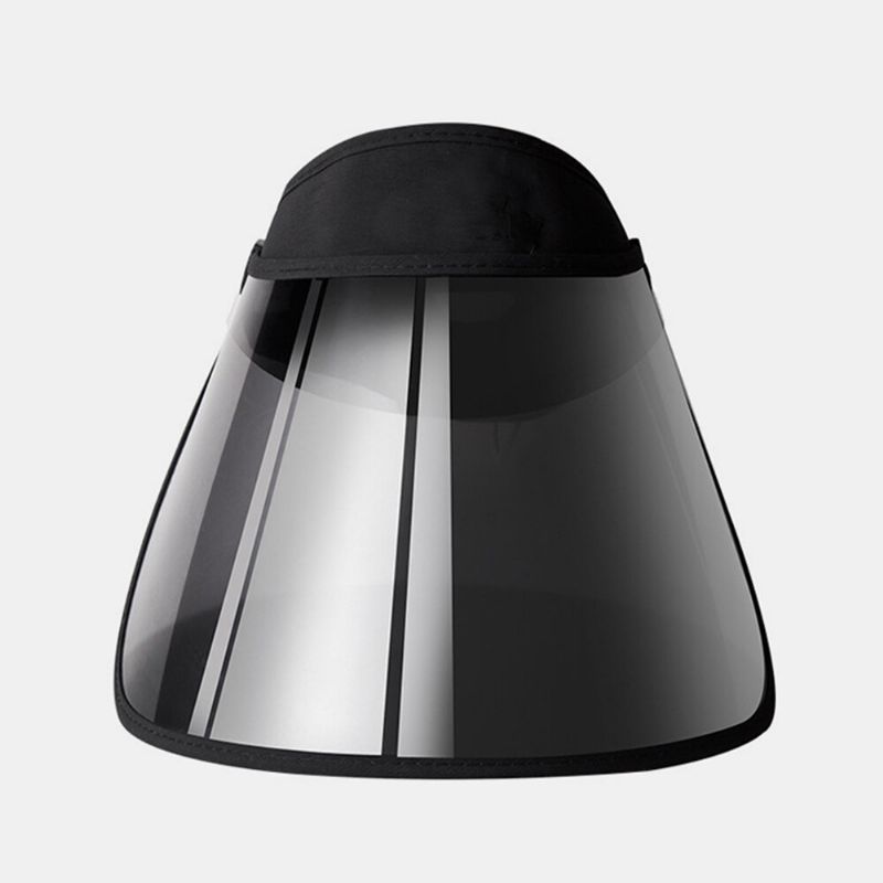 Vattentät Bärbar Hatt Dammtät Keps Anti-uv Stor Brätte Skydd Ansiktshatt Tom Top Hat