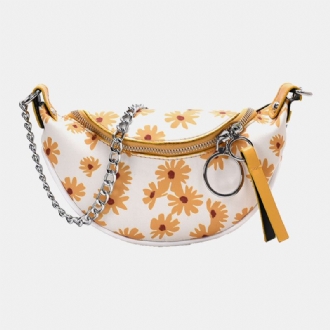 Dam Pu Summer Small Daisies Chest Bag