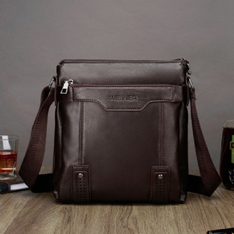 Herr Stor Kapacitet Crossbody-väskor Med Flera Fickor Casual Slitstark 65 Tums Telefonväska Messenger Bag Axelväska