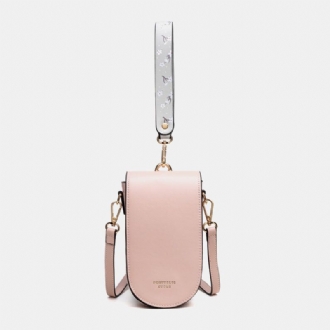 Kvinnor 4 Kortplatser Telefonväska Crossbody-väska