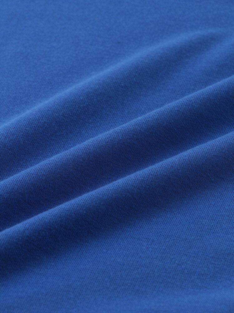 Damer Söt Tecknad Katttryck Rundhalsad Lös Casual Långärmade T-shirts