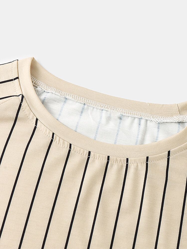 Herrrandigt Nummertryck Med Raglanärm Varsity Shirts Shorts