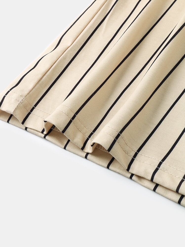 Herrrandigt Nummertryck Med Raglanärm Varsity Shirts Shorts