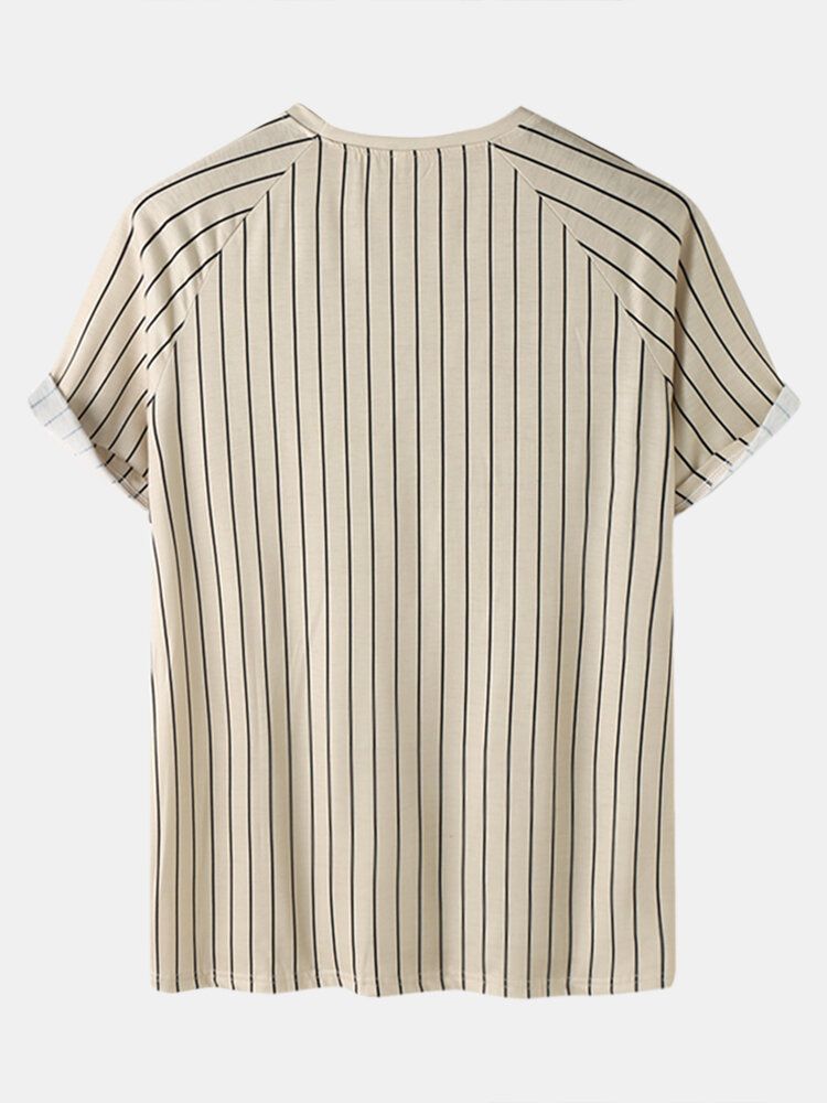 Herrrandigt Nummertryck Med Raglanärm Varsity Shirts Shorts