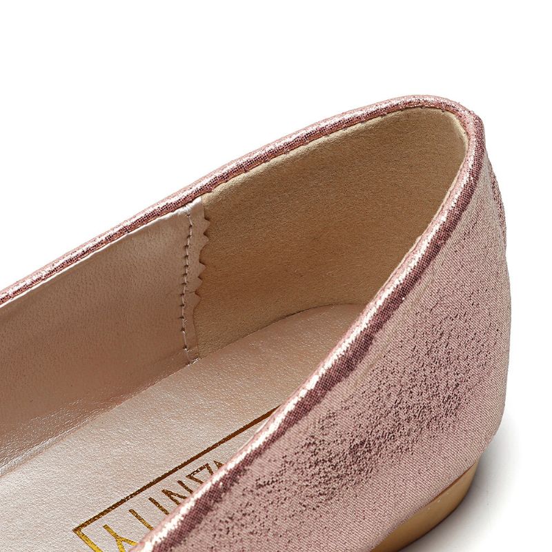 Damer Sweet Rhinestone Dam Lättvikts Rhinestone Dressy Flats